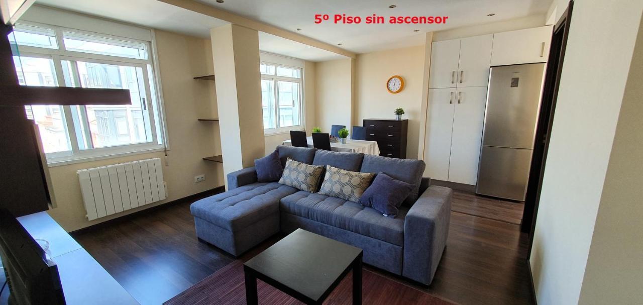 Coqueto Apartamento De 2 Habitaciones En Zona Estacion Tren 아 코루냐 외부 사진