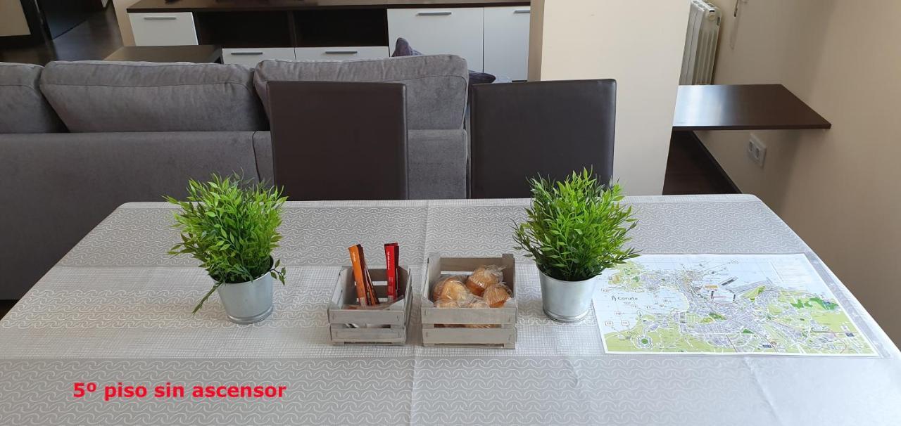 Coqueto Apartamento De 2 Habitaciones En Zona Estacion Tren 아 코루냐 외부 사진