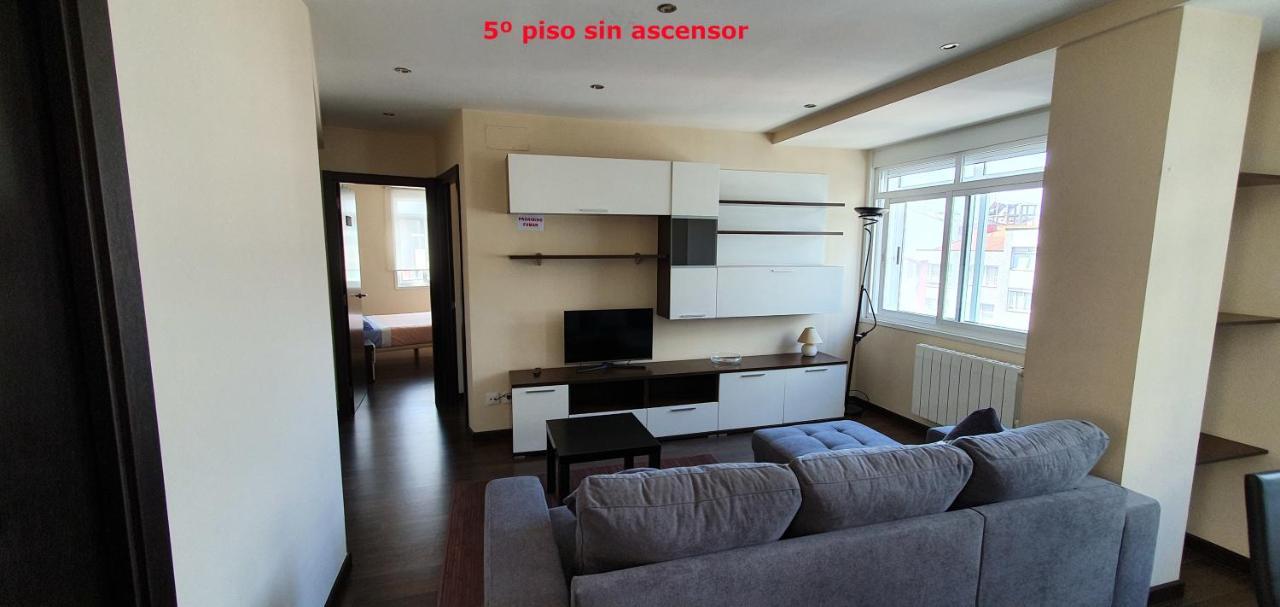 Coqueto Apartamento De 2 Habitaciones En Zona Estacion Tren 아 코루냐 외부 사진